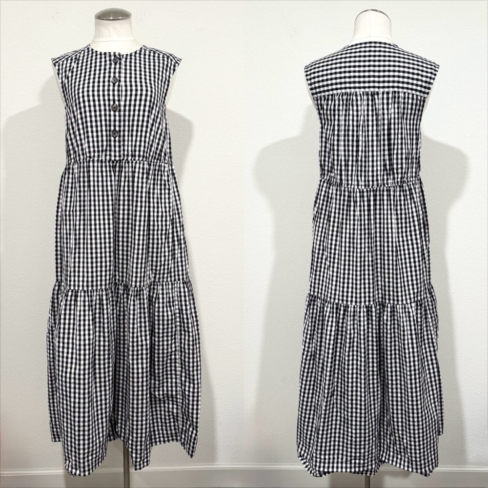 Everlane Gingham Maxi Dress